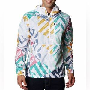 Columbia Men’s Print Flash Forward Windbreaker Size Medium